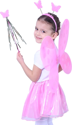 Mirdzoši rozā spārni