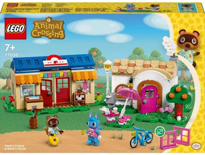 Tom Nook and Rosie figures