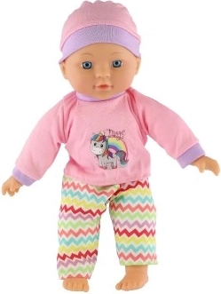 Krāsains tērps ar vienradzi