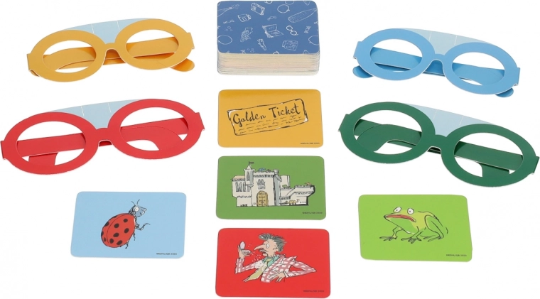 Interactive game with glasses