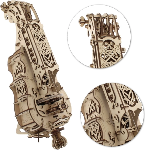 Pārdomāta koka konstrukcija bez līmes