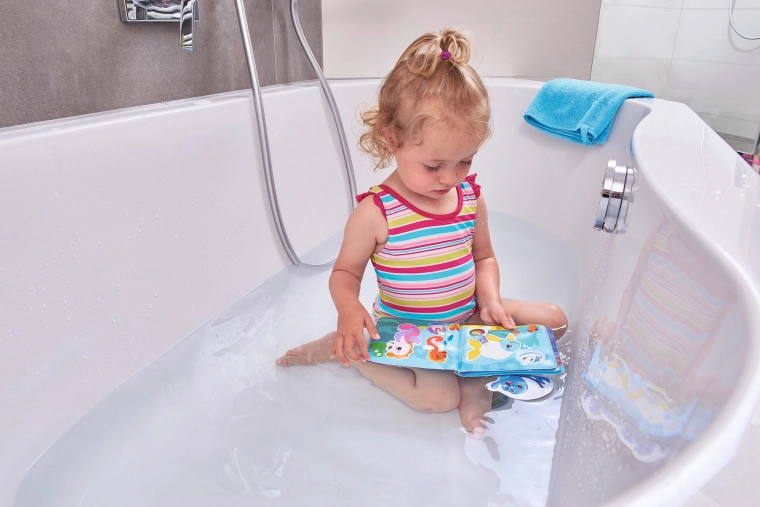 Peldējoša, ūdensdroša grāmatiņa