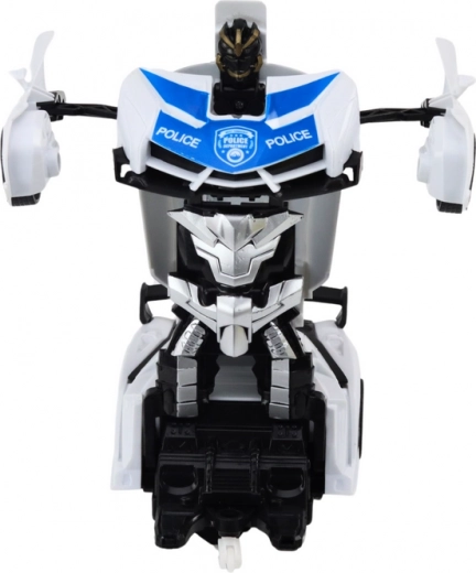 Divas rotaļlietas vienā: auto un robots