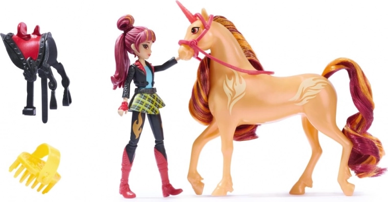 Poseable doll for action poses