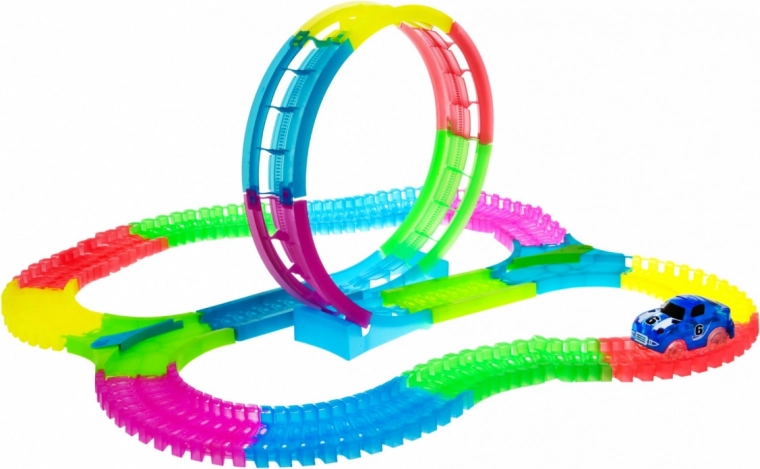Interactive light track