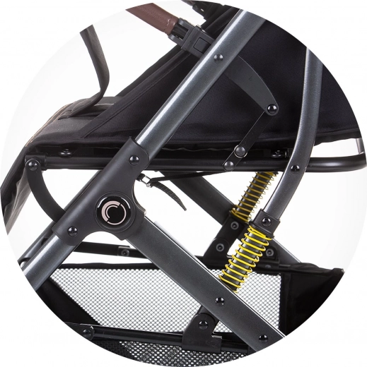 Amortizēti riteņi vienmērīgai gaitai