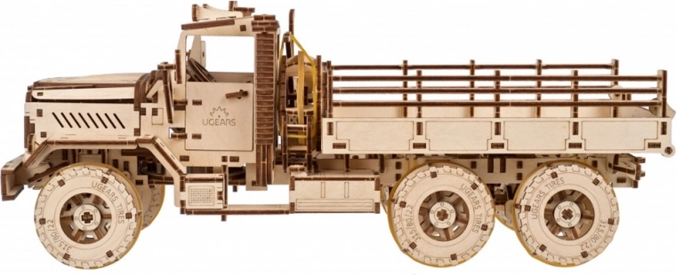 Atsperes piedziņa un reāla 6x6 mehānika