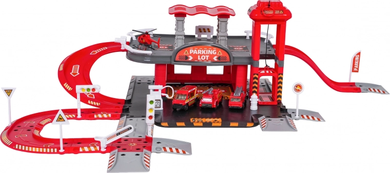 Divstāvu stāvvieta ar manuālo liftu