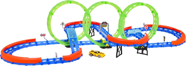 Trīs milzu 360° cilpas maksimālam adrenalinam