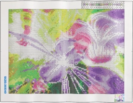 Iepriekš apdrukāta kanva ar skaidru leģendu