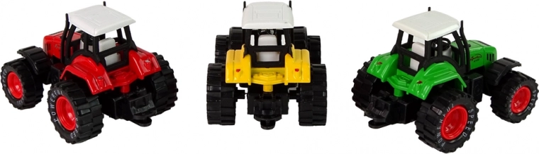Traktors trīs krāsās