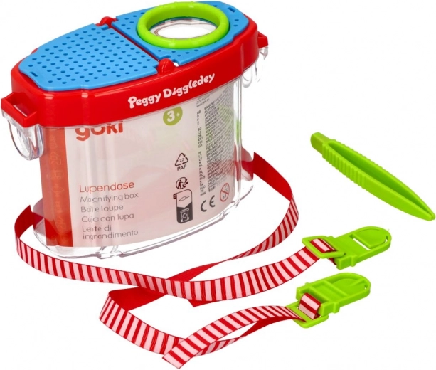 Iebūvēta lupa detalizētai novērošanai