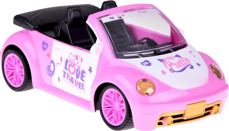 Stilīgs rozā dizains panenkām