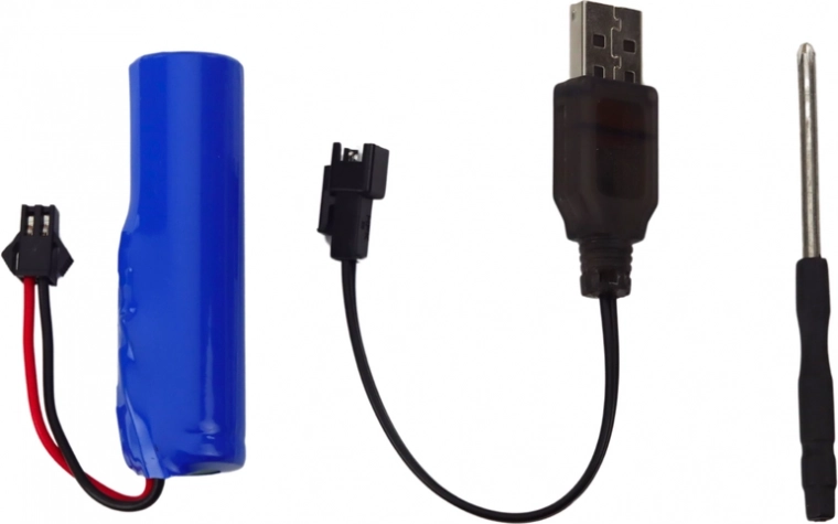 Uzlādējams 3,7 V Li jaudas avots