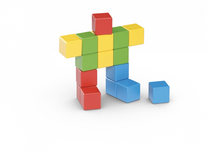 Radošas figūras un bezgalīgas kombinācijas