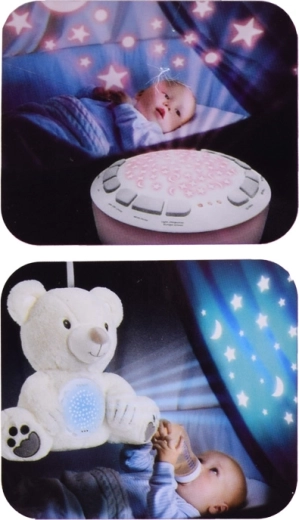 Maģiska zvaigžņu un mēnestiņu projekcija