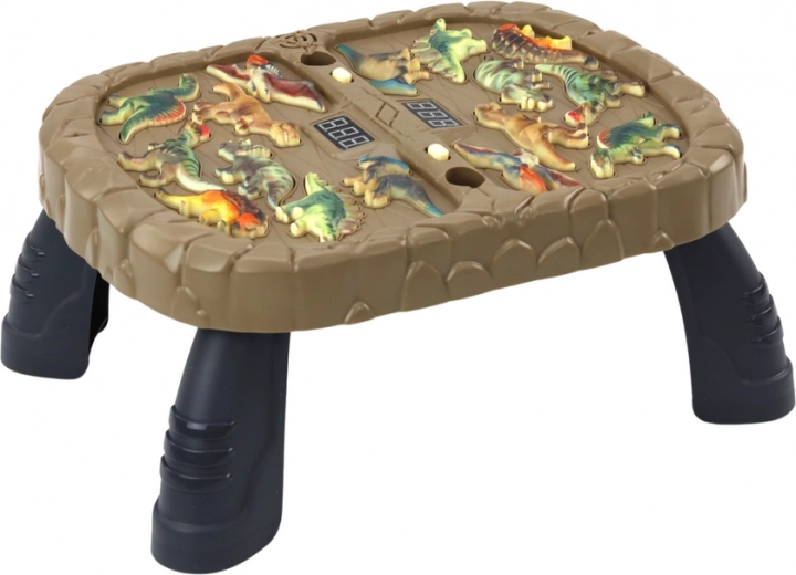 Stabils galdiņš ar dinozauru spēles laukumu