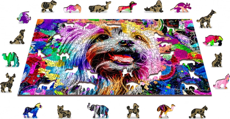 Unique shaped pieces