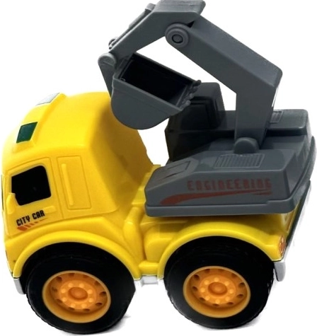 Four popular construction vehicles