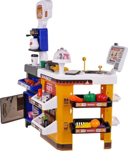 Gaismas un skaņas efekti kā īstā veikalā