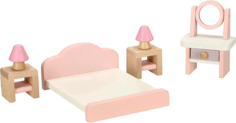 Ērta guļamistaba ar aksesuāriem