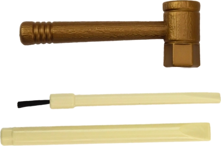 Viss nepieciešamais instrumentu komplekts iepakojumā