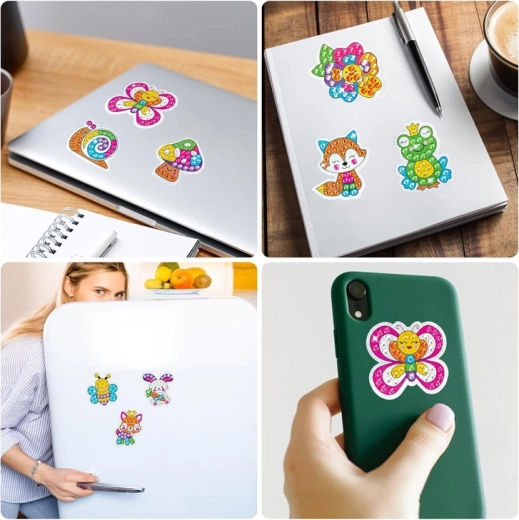 Plašas uzlīmju izmantošanas iespējas