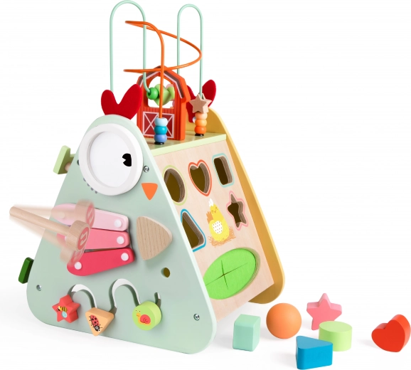 10 activities in one toy