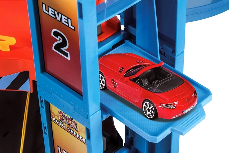 Spiral ramp for action-packed descents