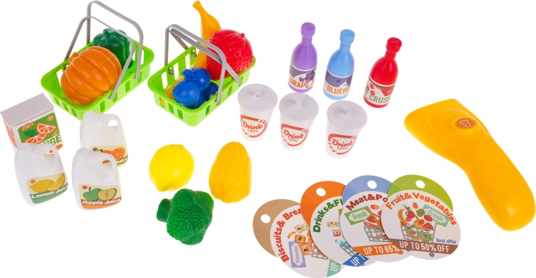 55 pieces for creative play