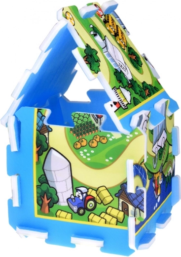 2D paklājiņš un 3D būvēšana