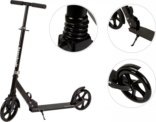 Plūdena braukšana, pateicoties lielajiem 200 mm riteņiem un amortizācijai