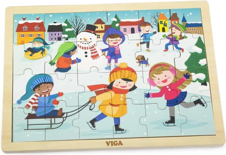 Priecīgs ziemas motīvs