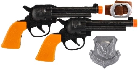 Pistoles pāris aktīvai spēlei