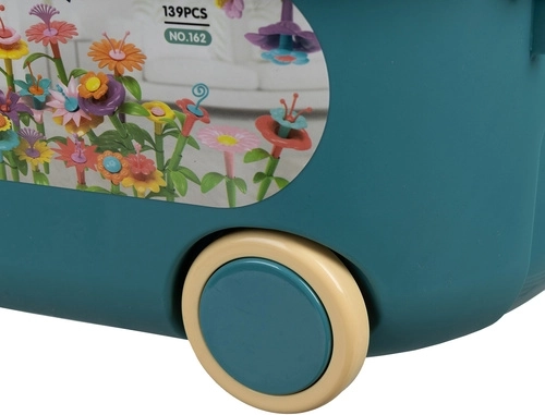 Koferis ar riteņiem ērtai glabāšanai