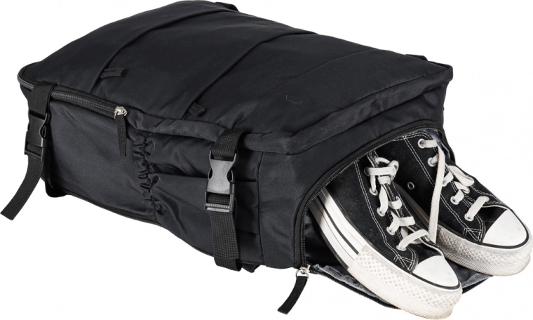 Dedicated shoe compartment