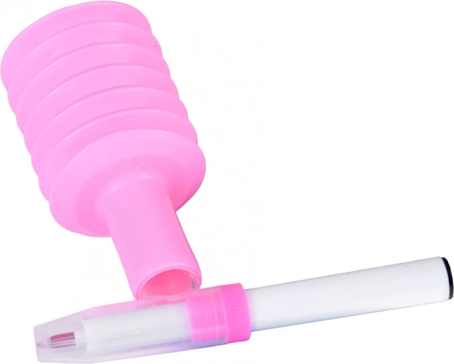 Airbruša efekts vienkārši ar rokas pumpīti