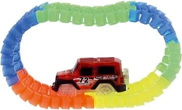 Mašīnīte ar 3 mirgojošām gaismām