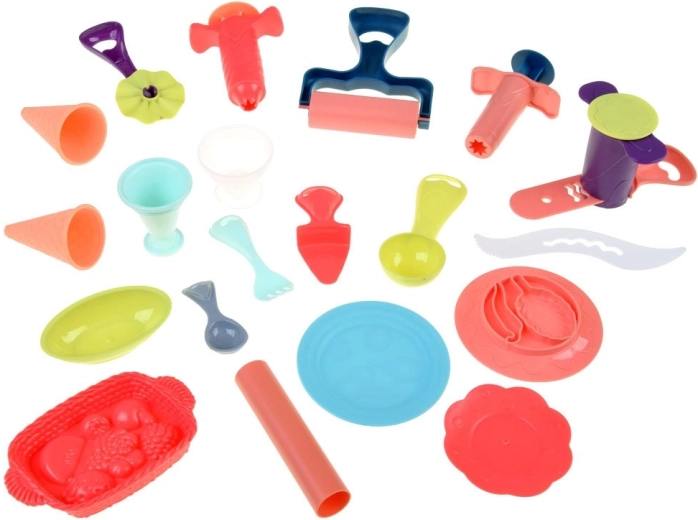 Bagātīgs piederumu komplekts konditorejas izklaidei