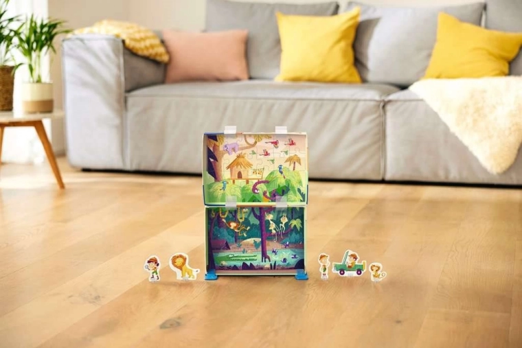 Figures for jungle storytelling play