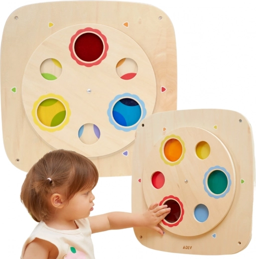 Rotējošais disks krāsu jaukšanai