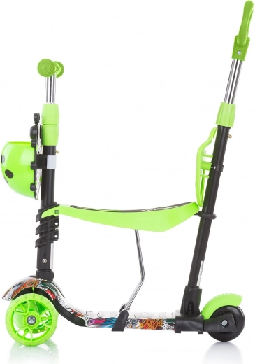 3-in-1: stumšana, balansa ritenis un skrejritenis