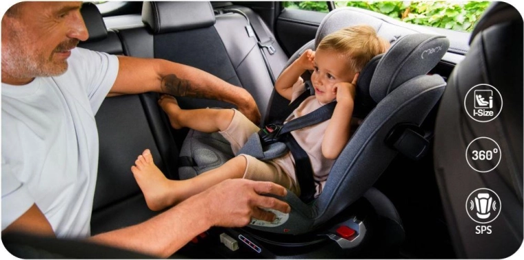 ISOFIX un TOP TETHER drošības sistēmas