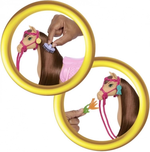 Reālistiska jājiena sajūta un krēpes veidošana