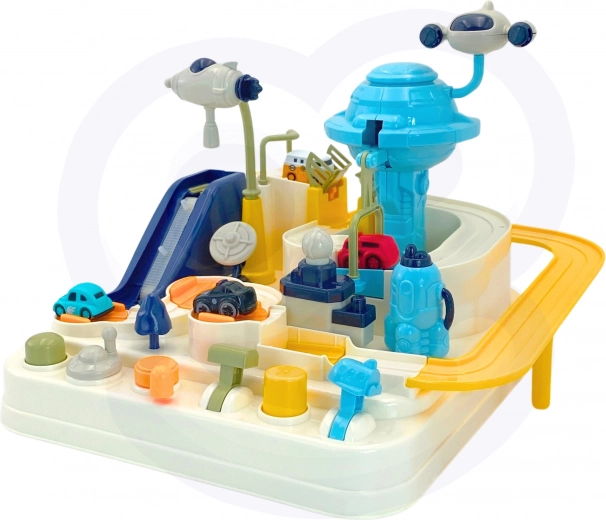 Kosmosa bāze ar palaišanas ierīci