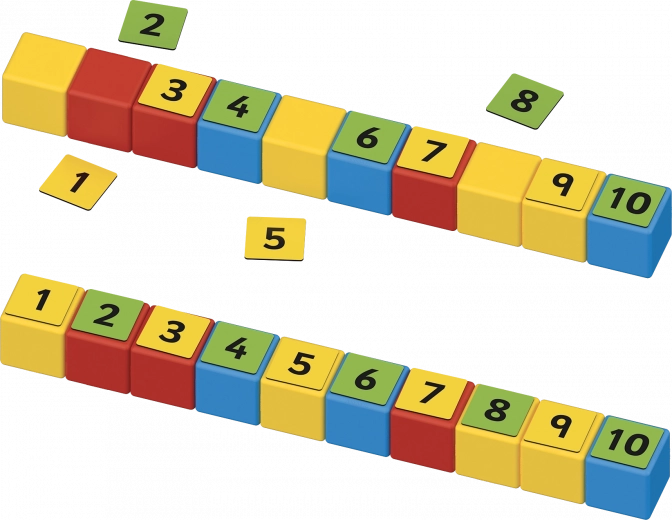 Krāsaina mācīšanās: pāra un nepāra skaitļi