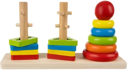 Izturīga koka konstrukcija