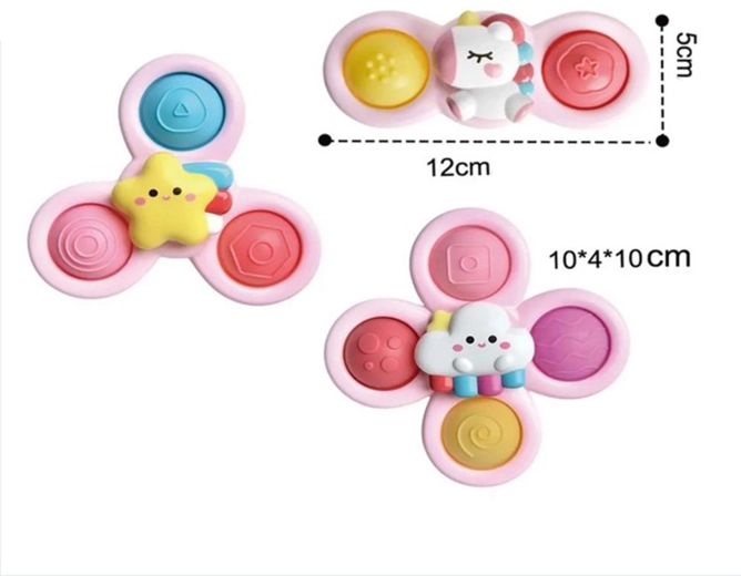 Trīs burvīgu spineru komplekts