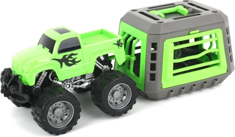 Action off-road vehicle with trailer