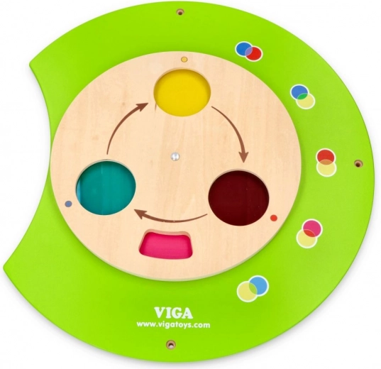 Izglītojoša spēle ar krāsu filtriem